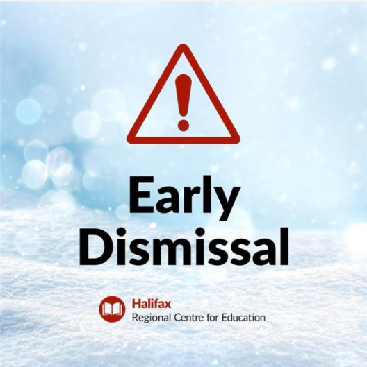 Early Dismissal January 29. 