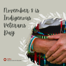 November 8 is Indigenous Veterans Day